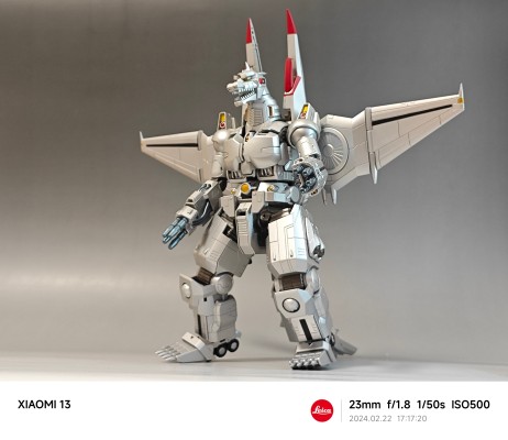 超合金   哥斯拉大战机械哥斯拉2 机械哥斯拉 生赖范义海报版