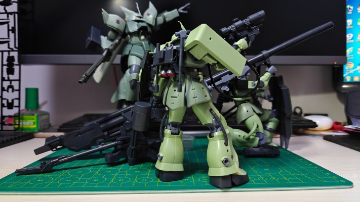ROBOT魂 ＜机动战士系列＞ MS-06F-2 扎古Ⅱ F2型（测距手专用） 剧中版