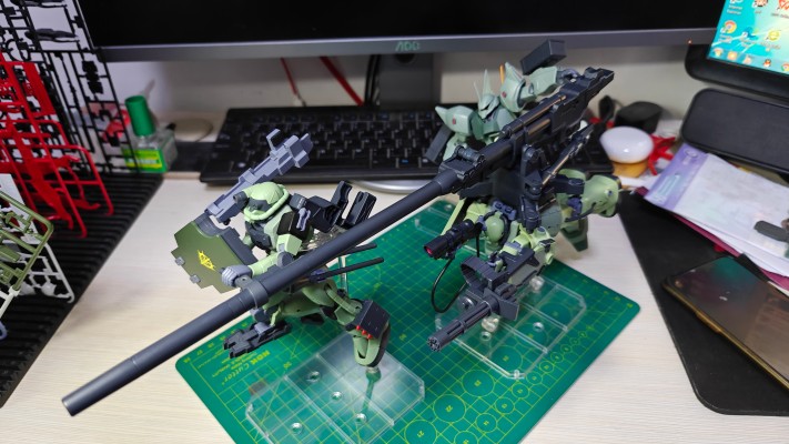 ROBOT魂 ＜机动战士系列＞ MS-06F-2 扎古Ⅱ F2型（测距手专用） 剧中版