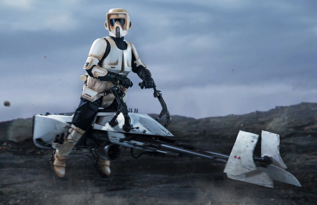 TMS017 曼达洛人 侦察士兵 ＆ 飞行摩托