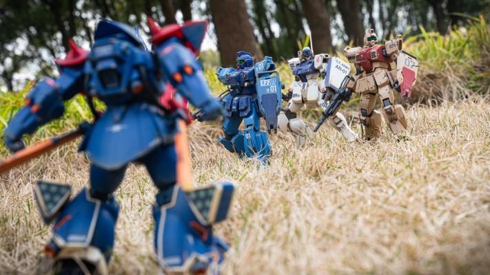 ROBOT魂＜机动战士系列＞  机动战士高达外传 苍蓝宿命 RX-79BD-1 苍蓝宿命1号机 剧中版