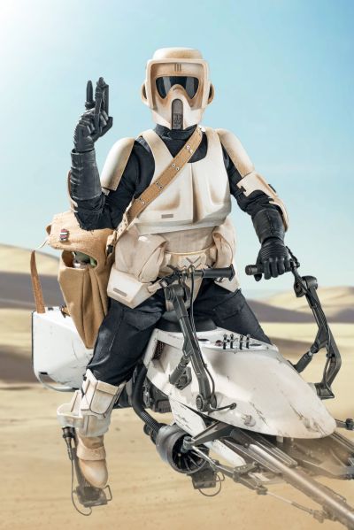 TMS017 曼达洛人 侦察士兵 ＆ 飞行摩托