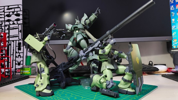 ROBOT魂 ＜机动战士系列＞ MS-06F-2 扎古Ⅱ F2型（测距手专用） 剧中版