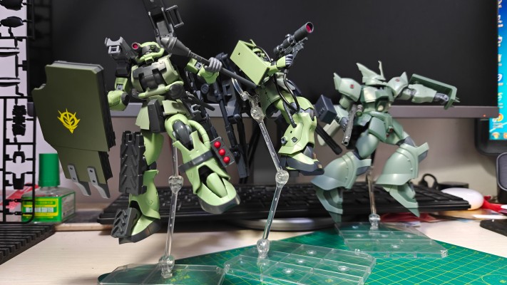 ROBOT魂 ＜机动战士系列＞ MS-06F-2 扎古Ⅱ F2型（测距手专用） 剧中版