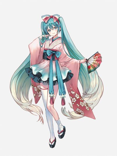 TENITOL 新东京系列 初音未来 和服