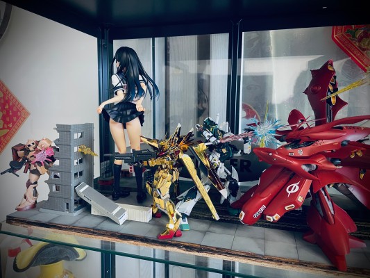 ROBOT魂＜SIDE MS＞ 机动战士高达 起源 MSD MS-06D 沙漠型扎古 狞猫队所属机 ver. A.N.I.M.E.