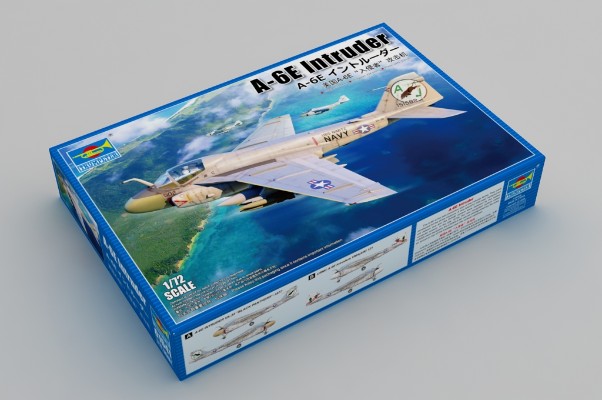 编号：01641 1/72 军用飞机系列 美国A-6E