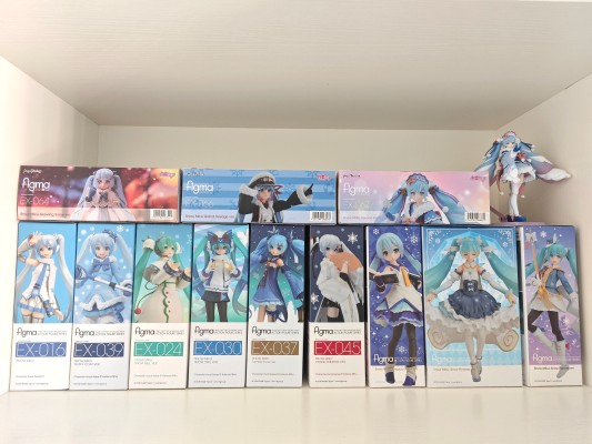 figma#EX-067 初音未来系列  雪未来 冬丽