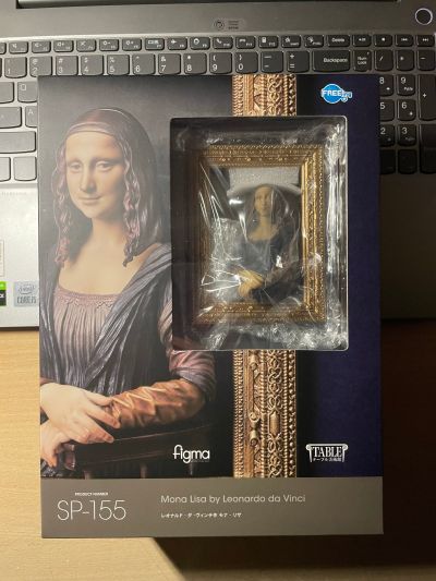 figma#SP-155 桌上美术馆 达芬奇著作 蒙娜丽莎