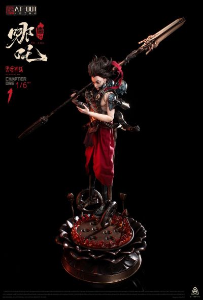 AT-001 黑暗神话 哪吒 可动人偶