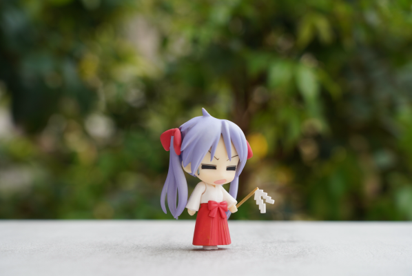 迷你黏土人 幸运星 柊镜 Shrine Maiden 