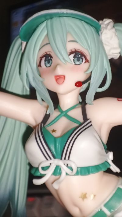 初音未来 时装人偶   啦啦队时装