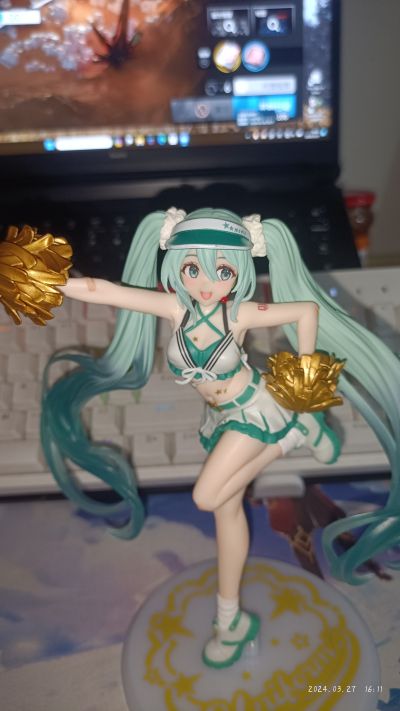 初音未来 时装人偶   啦啦队时装