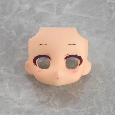 粘土娃 多变脸部零件 盯视眼：带妆（桃色/古铜色/奶油色/杏仁奶色）