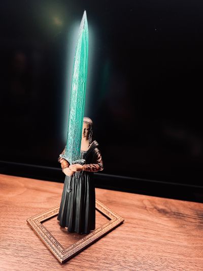 figma#SP-155 桌上美术馆 达芬奇著作 蒙娜丽莎