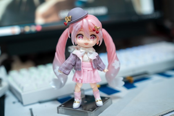 粘土娃 服装套组 初音未来 樱花未来 赏花装扮