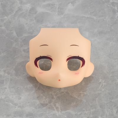粘土娃 多变脸部零件 盯视眼：带妆（桃色/古铜色/奶油色/杏仁奶色）