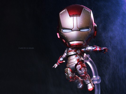 粘土人 #349 钢铁侠3 钢铁侠 马克42 英雄版＋战甲大厅套装