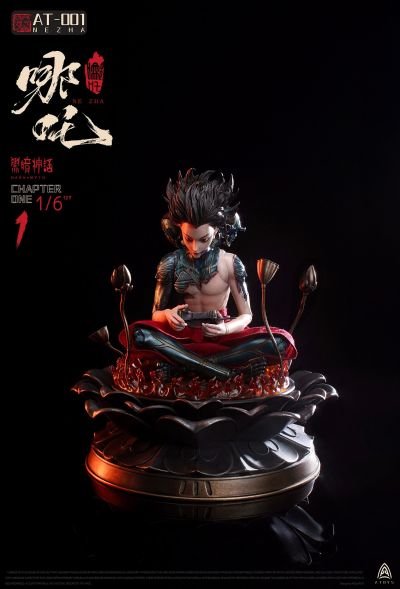 AT-001 黑暗神话 哪吒 可动人偶