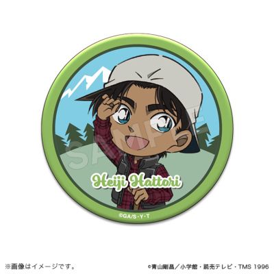 名侦探柯南 Q版角色徽章收藏 露营