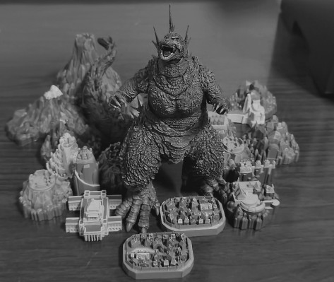 S.H.MonsterArts 哥斯拉（2023）黑白配色