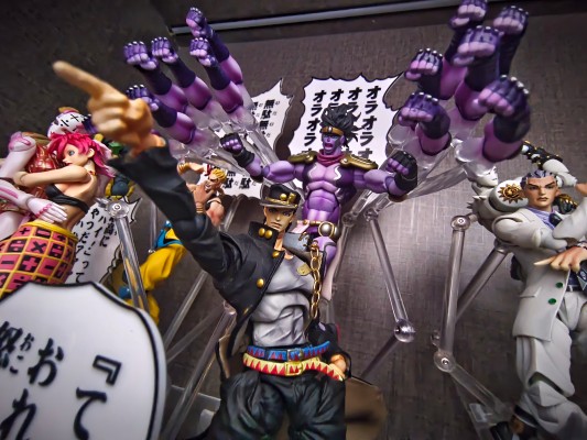 超像可动  JOJO的奇妙冒险 第三部 星尘斗士 白金之星