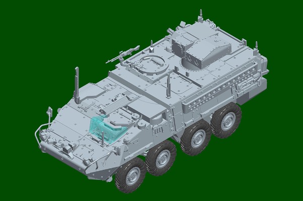 编号:07425 1/72 装甲车辆系列 美军M1134斯崔克反坦克导弹车