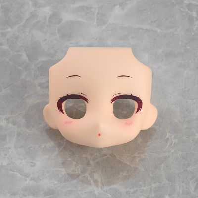 粘土娃 多变脸部零件 盯视眼：带妆（桃色/古铜色/奶油色/杏仁奶色）