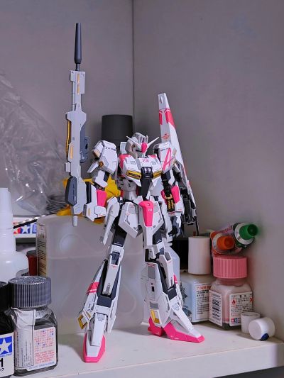 RG 高达新体验 0087 绿色传动器 & 高达EVOLVE MSZ-006-3AΖ高达3号机A型 