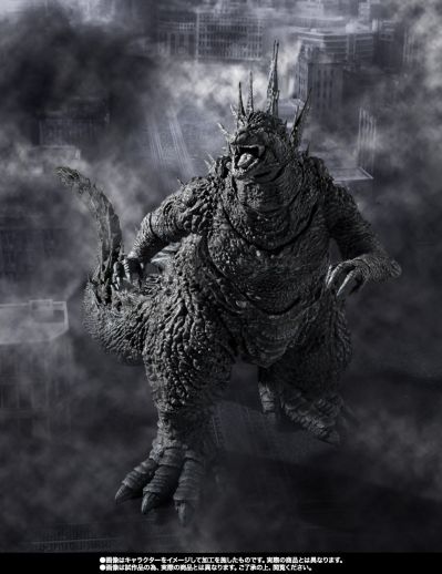 S.H.MonsterArts 哥斯拉（2023）黑白配色