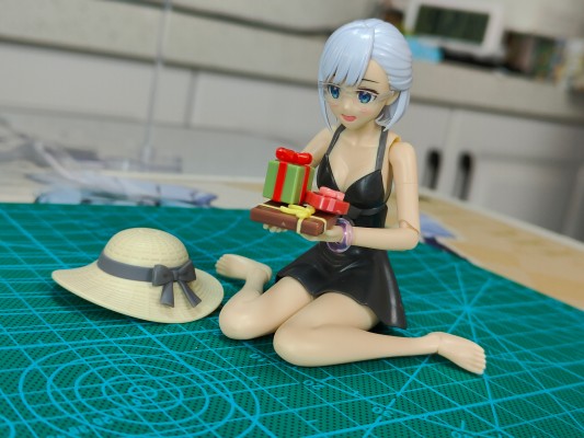 创彩少女庭园 小鸟游历 泳装版 梦幻风格的黑天鹅