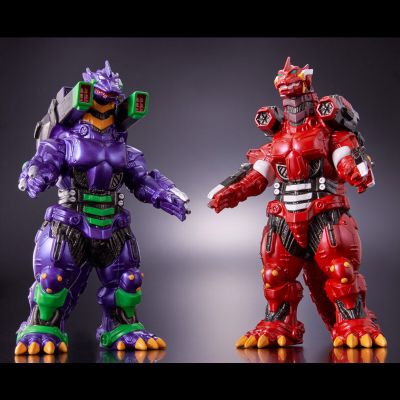 电影怪兽系列 3式机龙 重武装型 EVA2号机配色