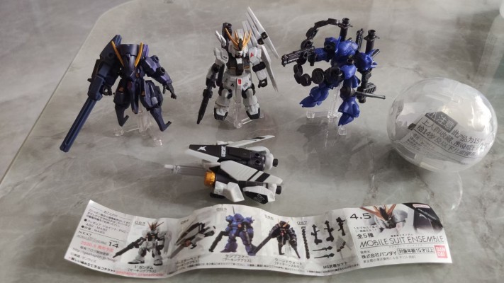 机动战士高达 MOBILE SUIT ENSEMBLE 4.5 	ADVANCE OF Z 提坦斯的旗下 RX-124高达TR-6 [Woundwort] Titans Color 