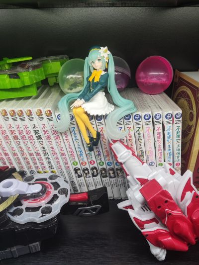 压泡面 初音未来 百合花仙子