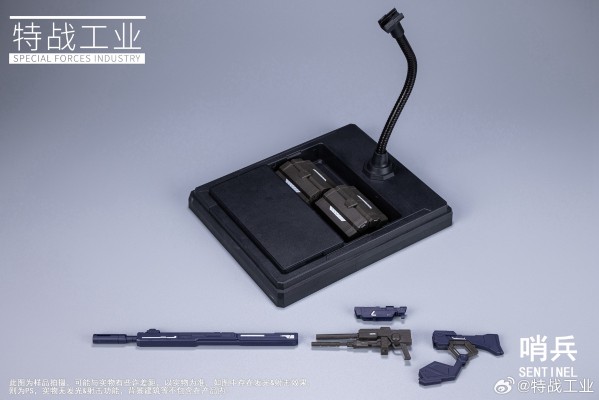 哨兵 1/100合金骨架拼装模型