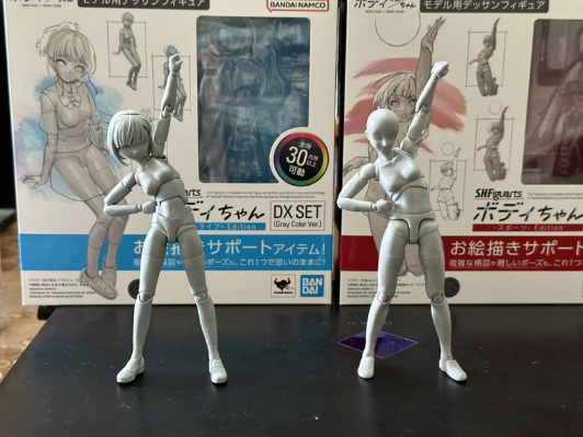 S.H.Figuarts 女性素体 校园生活主题 豪华套装（灰色款）