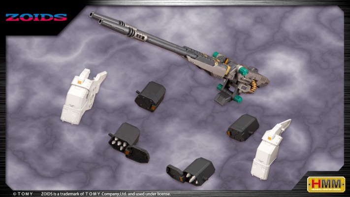 HMM系列 索斯机兽 配件 双联狙击步枪 和 AZ5 双联装导弹舱套装