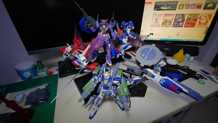 MG 1/100 F90高达专用作战装备 P型