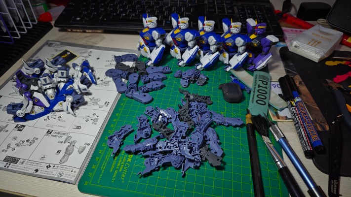 MG 1/100 F90高达专用作战装备 P型