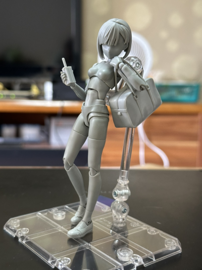 S.H.Figuarts 女性素体 校园生活主题 豪华套装（灰色款）