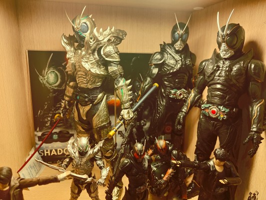 巨型软胶人偶 1/6 假面骑士暗日（BLACK SUN） 假面骑士暗日