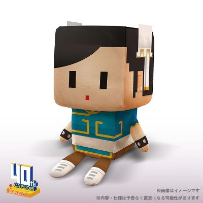 VOXENATION 毛绒玩偶  CAPCOM40周年纪念款 街霸系列-春丽