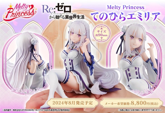 Melty Princess Re：从零开始的异世界生活 掌中爱蜜莉雅