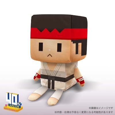 VOXENATION 毛绒玩偶 CAPCOM40周年纪念款 街霸系列-隆