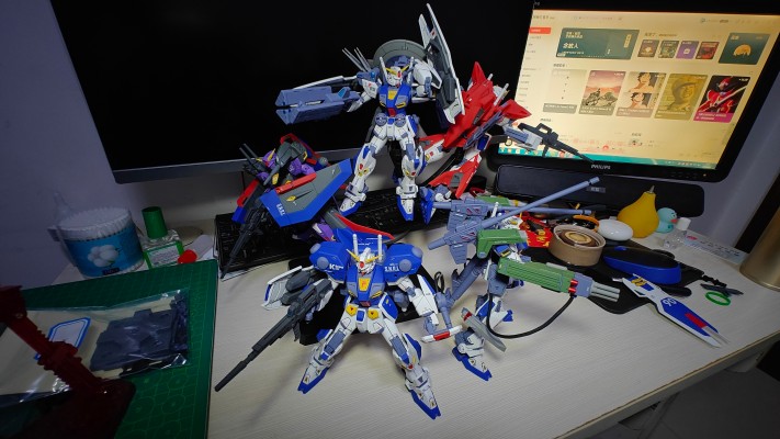 MG 1/100 F90高达专用作战装备 P型