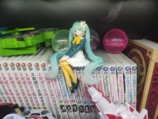 压泡面 初音未来 百合花仙子