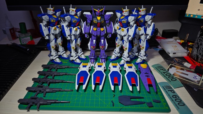 MG 1/100 F90高达专用作战装备 P型