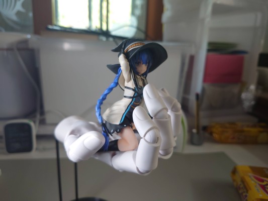 艺术参考工具 手部模型/右手 -白色-