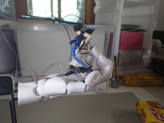 艺术参考工具 手部模型/右手 -白色-