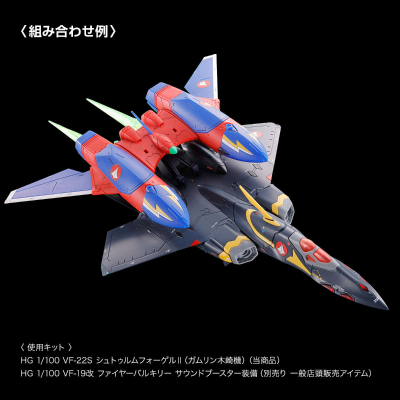 HG 1/100 VF-22S 雨燕二代（卡姆林木崎专用机）